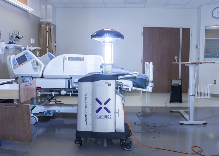 robot para desinfeccion de hospitales
